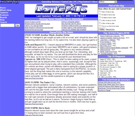 gfaq|GameFAQs .